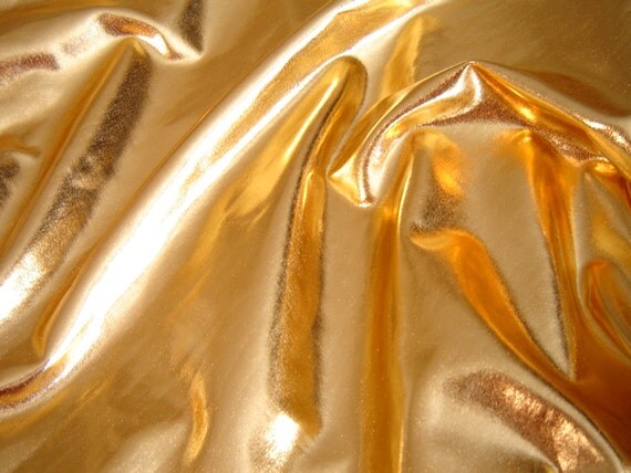 gold lame hot pants