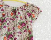 Baby Girl Spring Dress - Summer Flowers Dress for baby girls