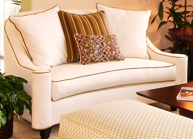 Mid Century style Designer Sofa velvet color options