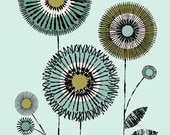 I Love Flowers No1, limited edition giclee print