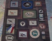 DOGS Cross Stitch Pattern Book, Collection 5, Stephanie Seabrook Hedgepath, Vintage, 1986, 20 Page Book, Beagle, Labrador, Collie and more