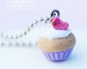Cupcake necklace