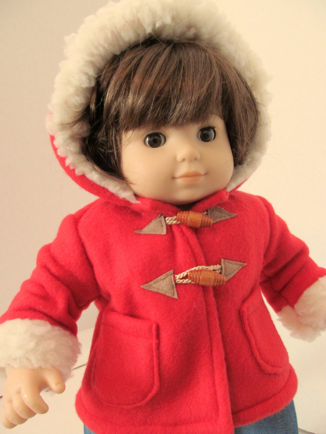 Bitty Twin, Bitty Baby Hooded Coat, American Girl Doll Clothes