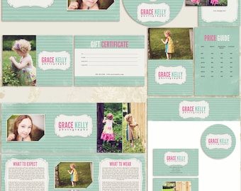 Grace Premade Photography Marketing Set Templates