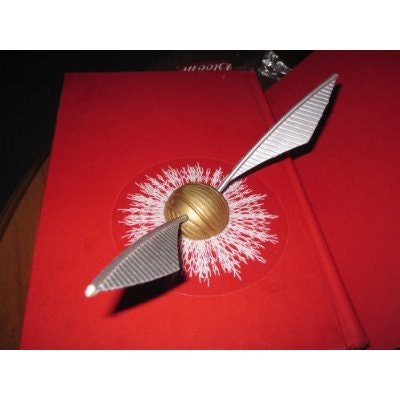 Harry Potter Gold Snitch Window Splat Adhesive
