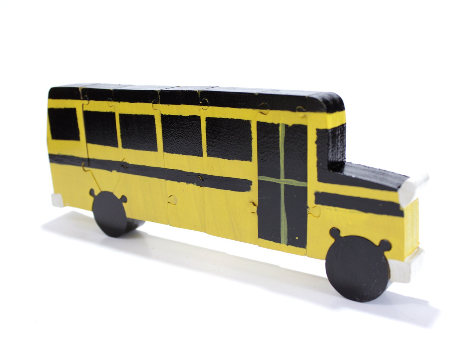 Children's School Bus Puzzle