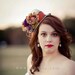 Jewel of the Nile  Mini Hat Fascinator, Indie, bridesmaids, photo prop, special occasion - Derby hat