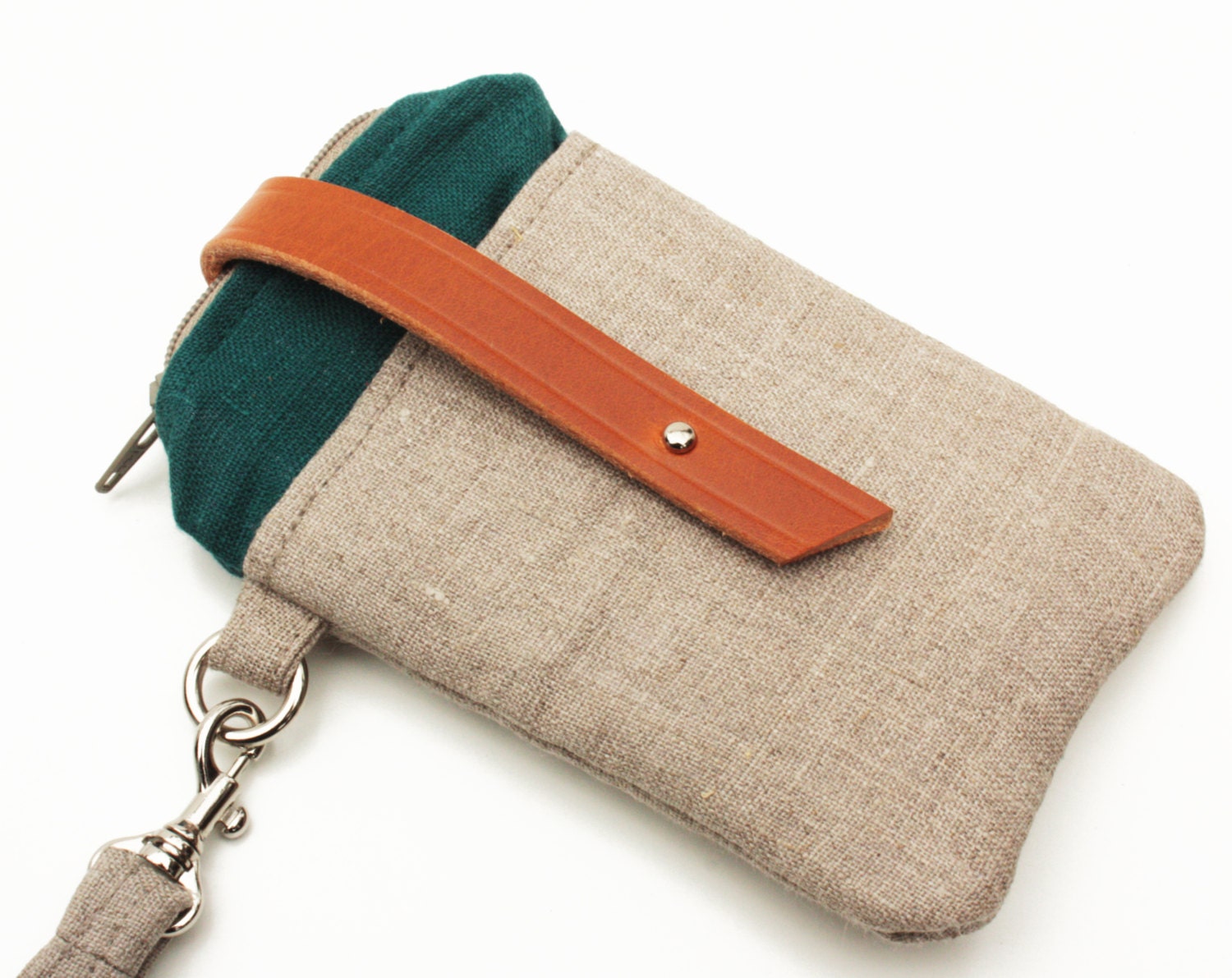 Iphone 5 Leather Wallet Wristlet