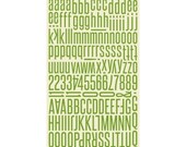 Apple Green Alphabeans from Jillibean Soup