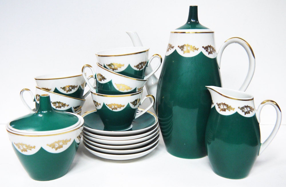 Vintage Coffee Set, Leicht, Germany 1960s
