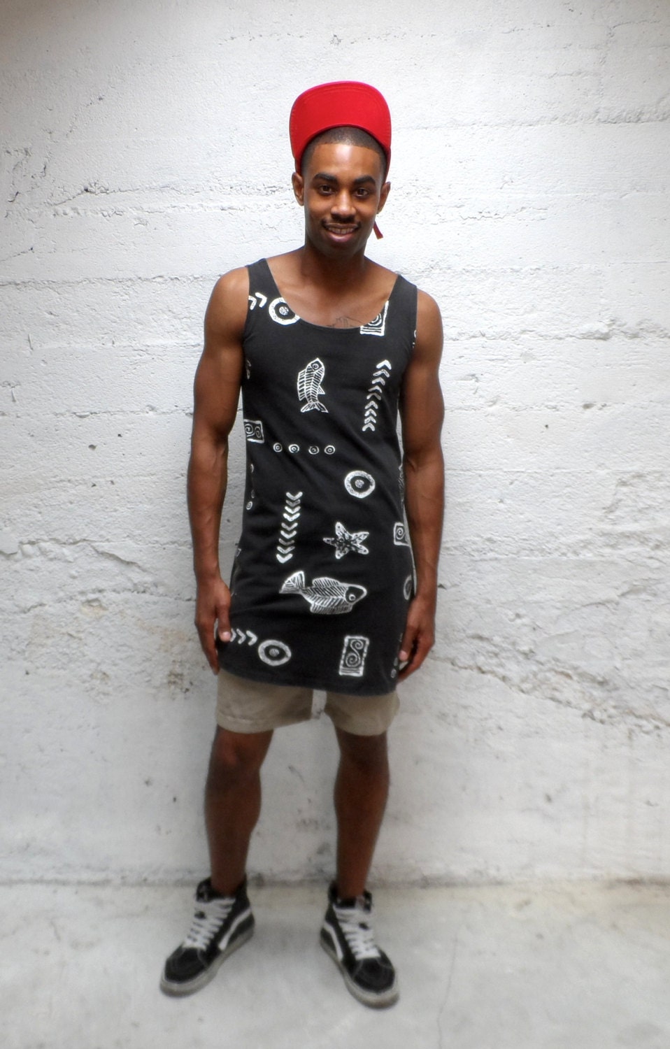 Fish Bones... Vintage Tank