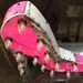 New Ladies Pink High Heel Shoe Vintage Industrial Metal Signs Light Art Fashion