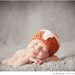 Texas Longhorn beanie -- Newborn Photography Prop