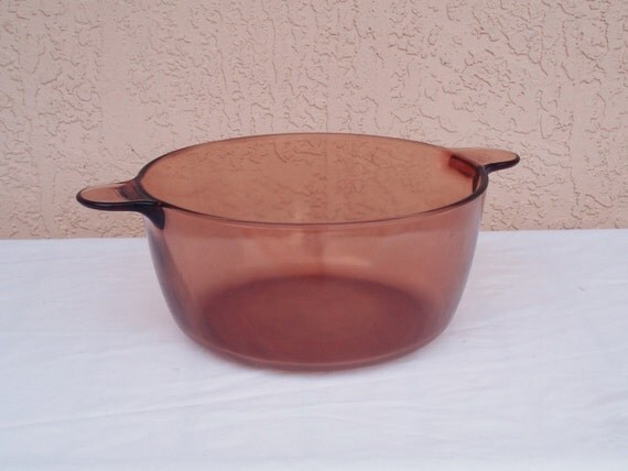 VISION Corning Cookware Amber Glass Pot 4.5 Liters. by npebaysale