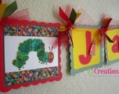 Very Hungry Caterpillar Name Banner Il_170x135