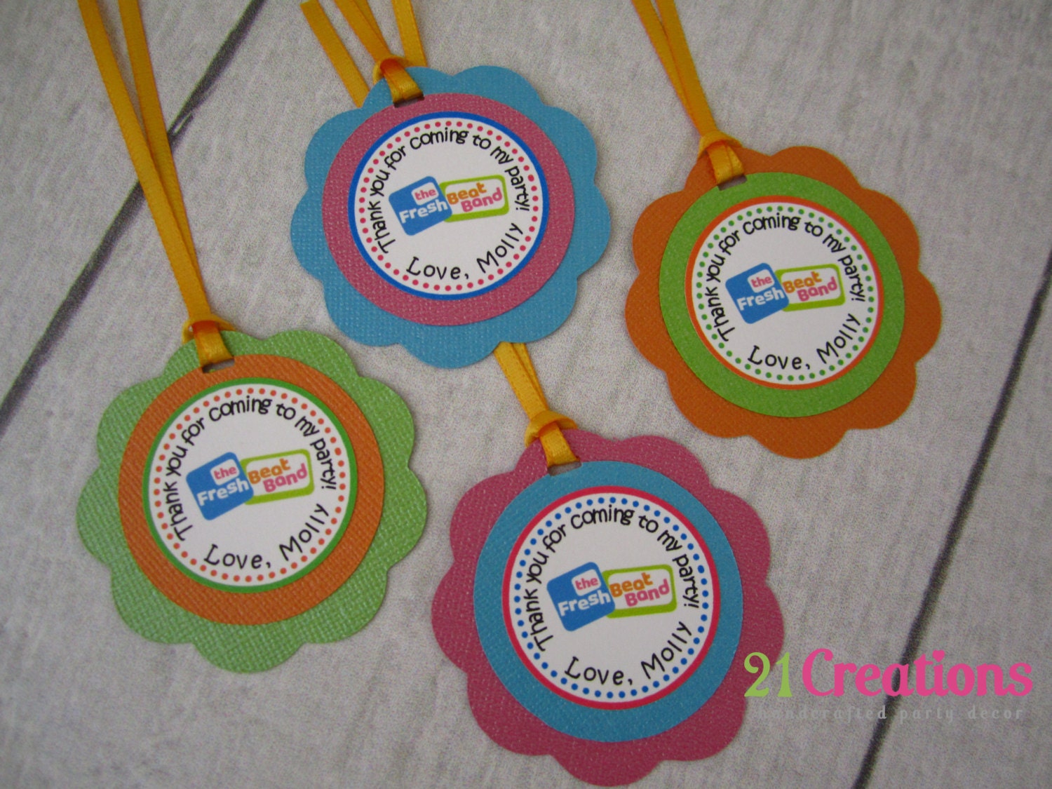 Fresh Beat Band Favor Tags - set of 12 Il_170x135