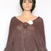 Women Accessory  Scarf  Knitted Brown  SHAWL - Clothing AccessoryBlack Friday and Cyber Monday SALE 30% off