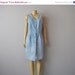 SPRING SALE Vintage upcycled dyed dress / vest size L