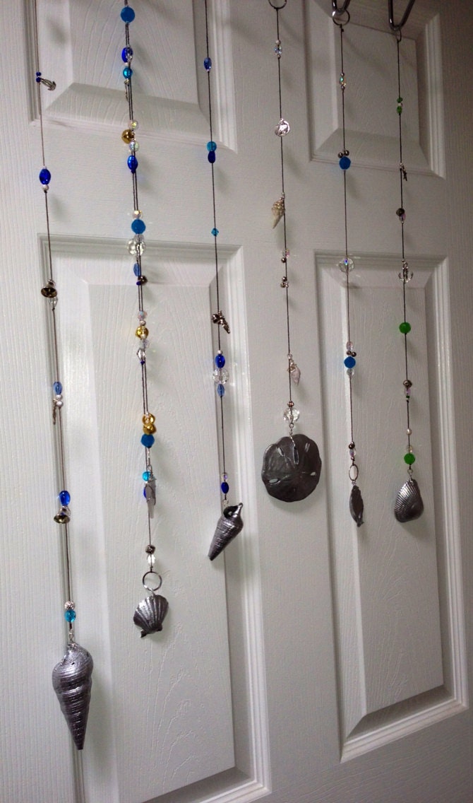 Nautical glass & metal  door chimes