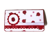 Ladybug Checkbook Cover Checkbook Cover