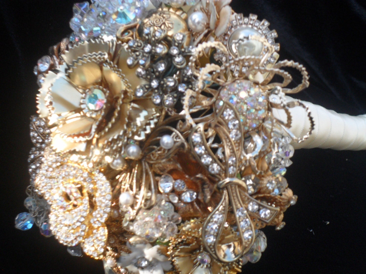 Brooch and Jeweled Bouquet Made to Order