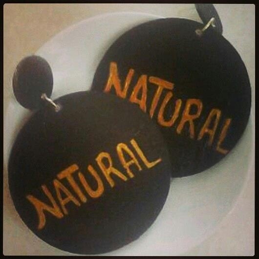 Natural Statement Earrings