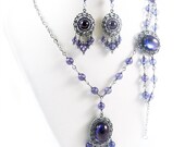 Beaded Victorian Jewelry Elegantly Yours Costume Jewelry Pick Your Color Complete Set Of Three Items