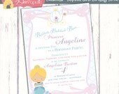 Cinderella-Inspired Girl's Birthday Party Invitation - DIY Printable File Il_170x135