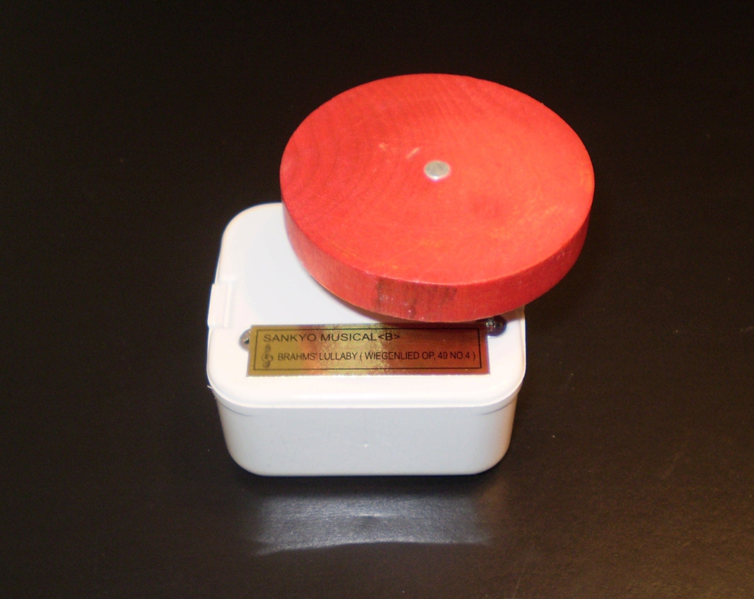 Wooden Turntable for Music Box Movements - Large Size 2 3/4 Inches