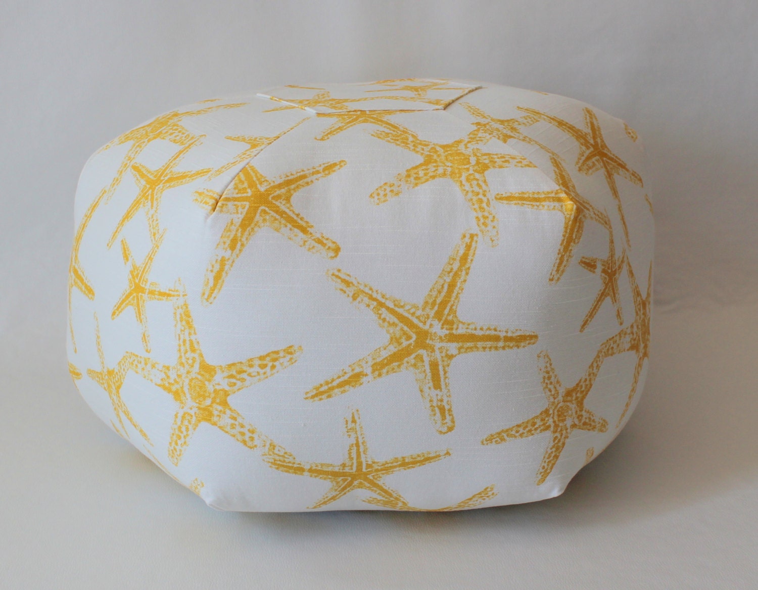 18" Ottoman Pouf Floor Pillow Sea Friends