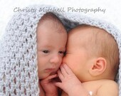 Twin Bowl Photo Prop - Ready to Ship - Newborn