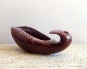 Mid Century Whale, Hull, Centerpiece, Planter, Candle Holder