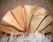 Tissue Paper - Kraft Recycled Natural - 24 Sheets of 20" X 30" - Gift Wrap Idea - Favor Box Packaging - DIY Wedding Supplies