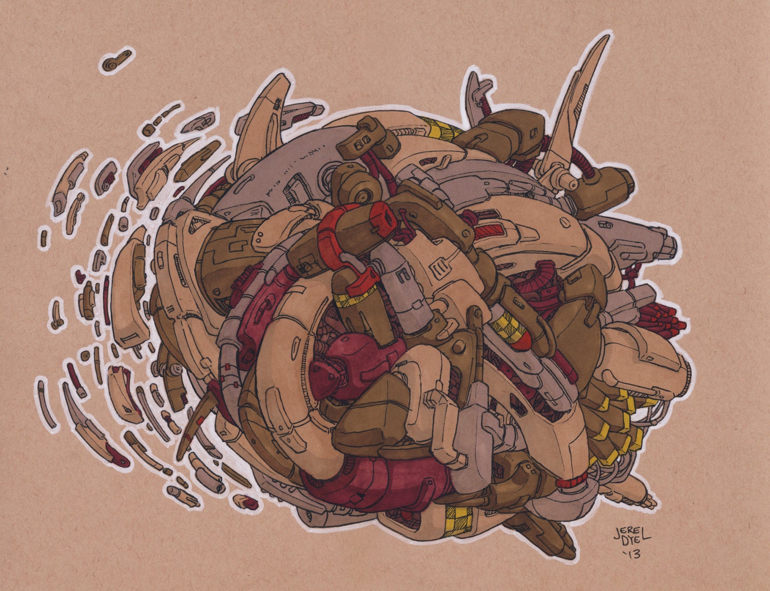 Original Drawing: Cornucopia