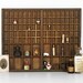 Antique Late 1800's Wooden Letterpress Drawer - National Printers' Warehouse, New York