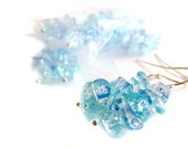 BLUE SKY - Blue Crystal Earrings Inspired by Breaking Bad