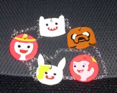 Adventure time 5-Pendant Set