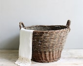 Antique Wicker Basket