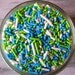 Sprinkles: Boys Mix Jimmies for cupcakes, cookies, cake pops, cake decorating  - 3 oz