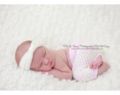 Pink Lemonade Crochet Pants and Headband set PATTERN only