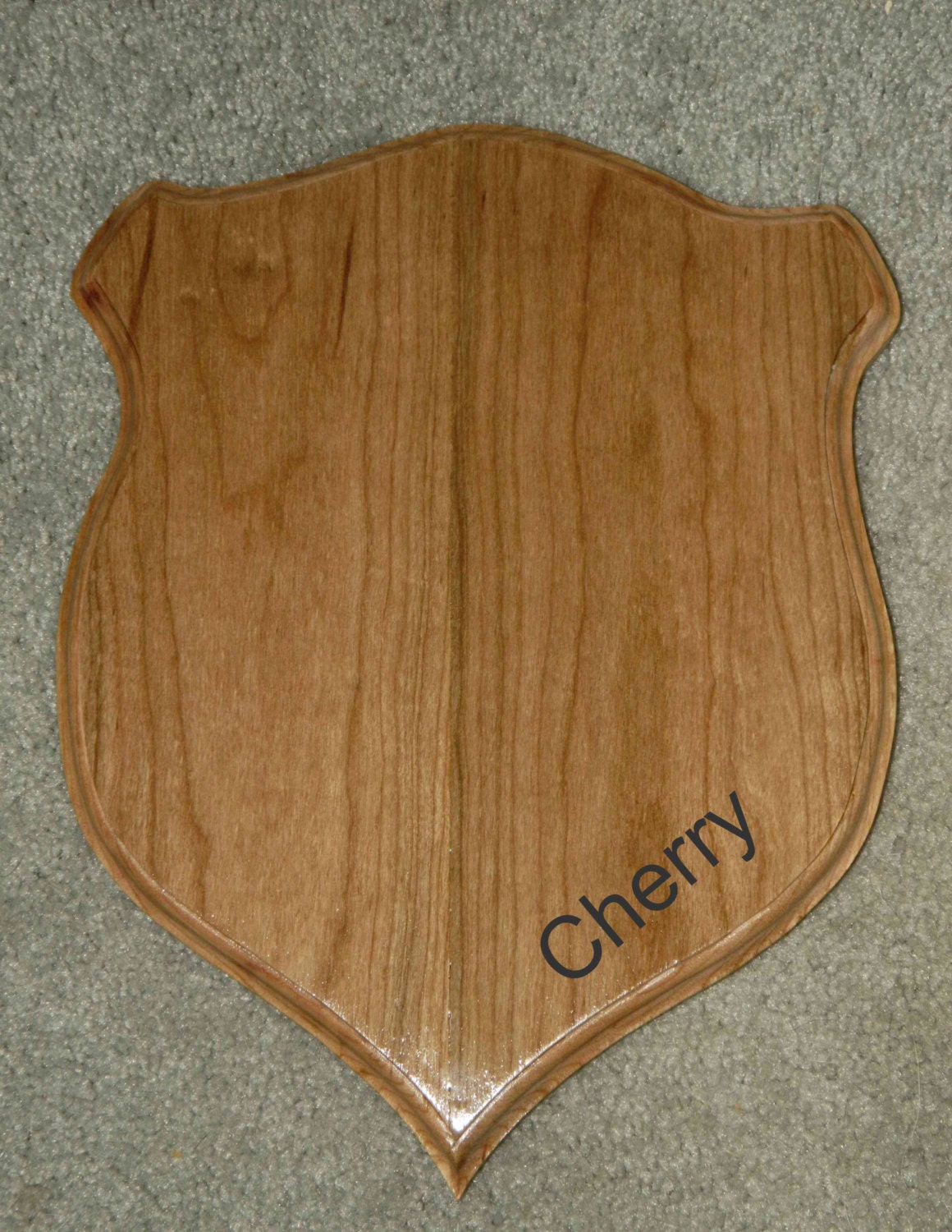 Solid Hardwood Taxidermy Plaque