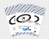 Airplane Party Theme Thank You Tags - Personalized Printable Il_170x135