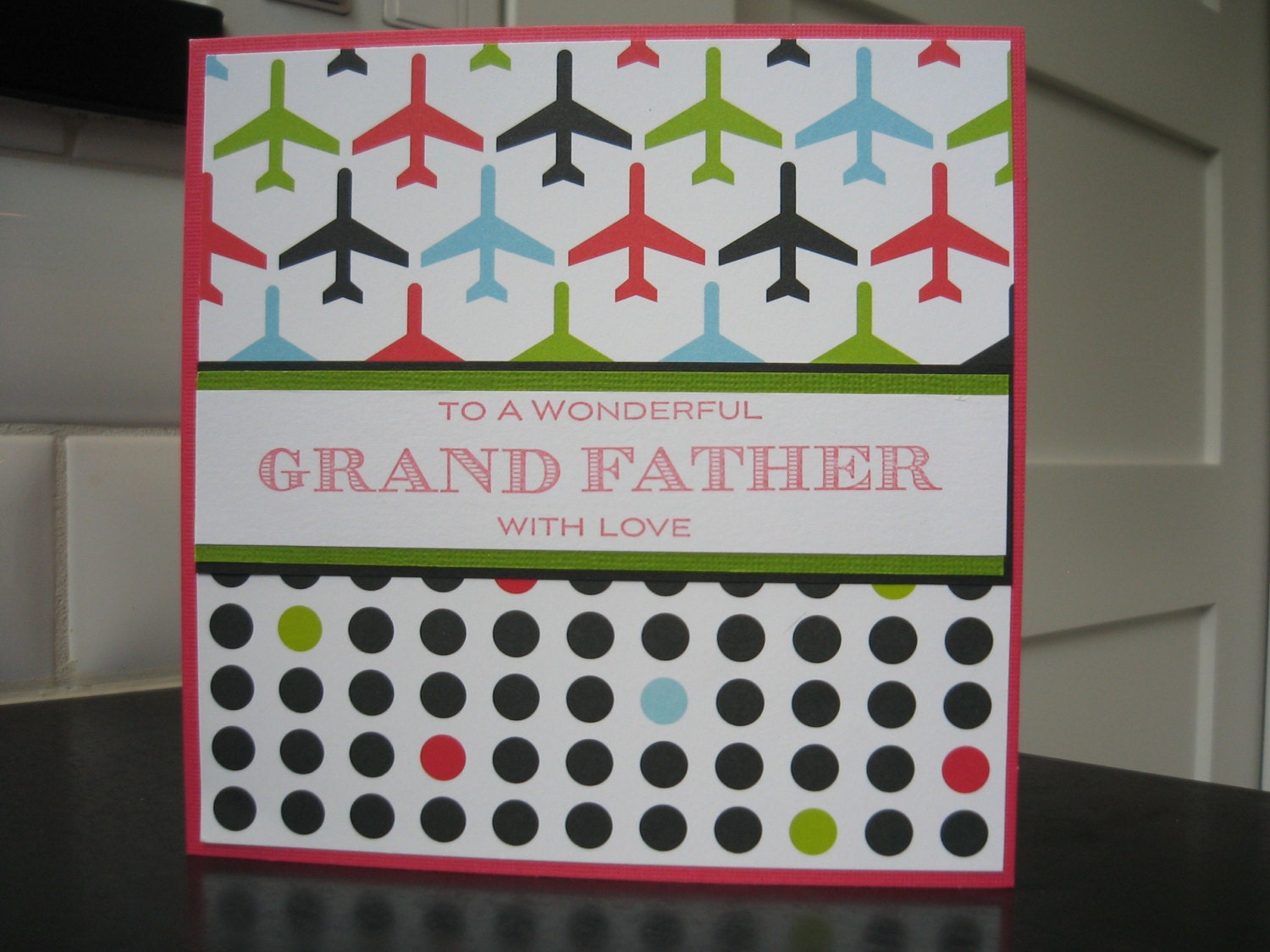 Father's Day Card for Grandfather, Birthday Card for Grandfather, Thank You Card