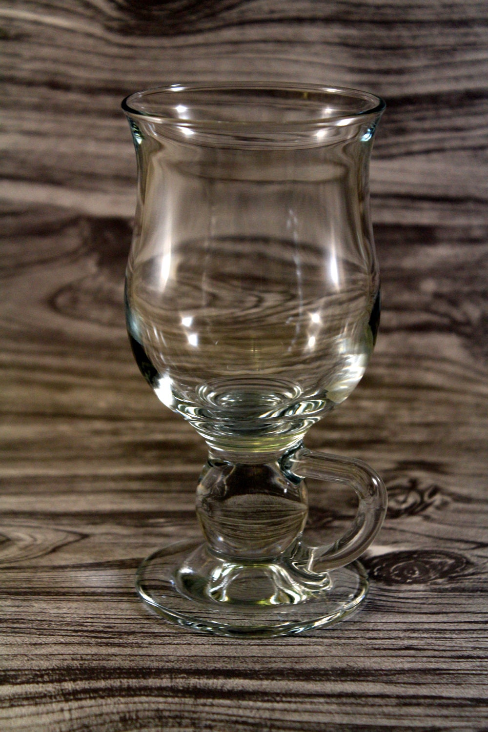 Custom Engraved Glass Cappuccino Mug - Engraving Costs Included