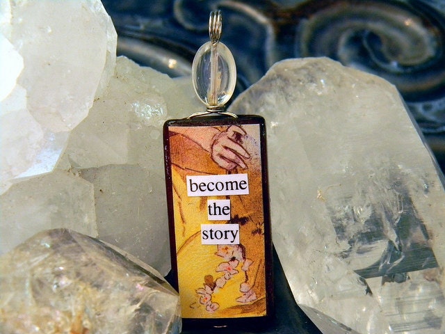 Become the Story -- A Crystal Magick Glamourkin Pendant