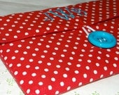 Personalized ipad mini sleeve case, you choose fabric, custom made