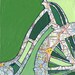 Bike Charlotte-North Carolina - bike art showing Rock Hill, Fort MIll, Kannapolis