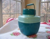 Vintage Turquoise Cooler Thermal Water Jug