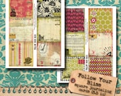 Follow Your Bliss - Square Journaling Cards
