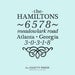 Personalized wood handle return address stamp BOOK SPINE DESIGN